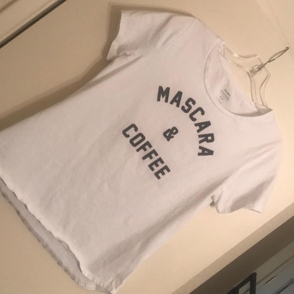 Mascara & Coffee Tee ☕️